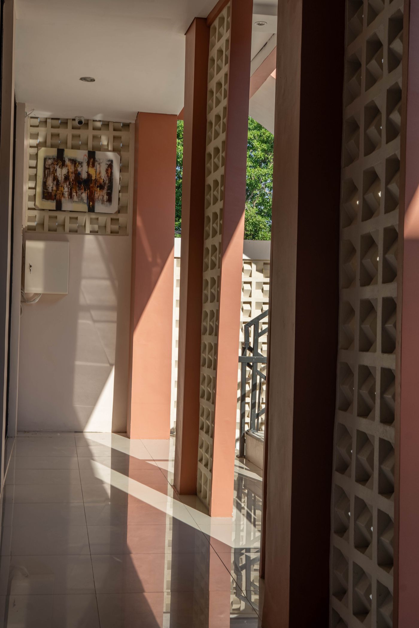 Detail arsitektur di Gracie Efata House
